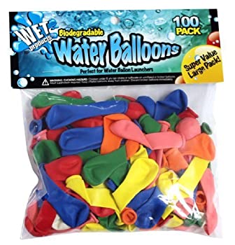【中古】【39shop】【輸入品・未使用】Biodegradable★Water Balloons 100 pack by Wet Products [並行輸入品]（新古品）｜アトリエ絵利奈