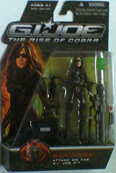 【中古】【輸入品・未使用】G.I.ジョー ベーシックフィギュア コレクション1 バロネス G. I. JOE The Rise of Cobra Baroness Action Figure　[並行輸入品]
