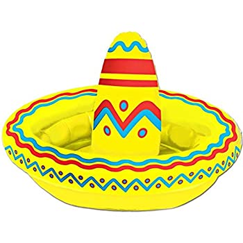 【中古】【輸入品・未使用】Inflatable Sombrero Cooler (holds apprx 10 12-Oz cans) Party Accessory (1 count) (1/Pkg) [並行輸入品]