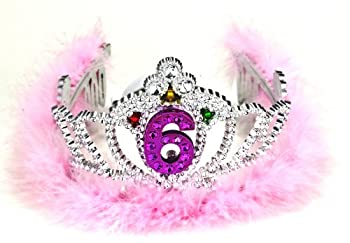 【中古】【39shop】【輸入品・未使用】[フォーラム★ノベルティ]Forum Novelties 6th Birthday Flashing Tiara 67540 [並行輸入品]（新古品）｜アトリエ絵利奈