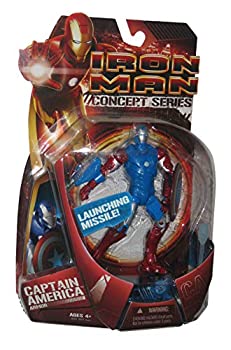 【中古】【輸入品・未使用】Iron Man Movie Action Figure Capt. America Armor Iron Man by Hasbro [並行輸入品]