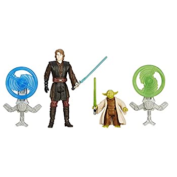 【中古】【輸入品・未使用】スターウォーズ 3.75インチ ベーシックフィギュア ミッションシリーズ 2パック アナキン・スカイウォーカー& ヨーダ / STAR WARS 2015 MISSION S