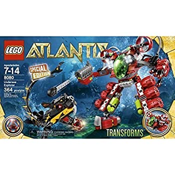 【中古】【インポート品・未当て嵌める】Lego Atlantis 8080 Undersea Explorer - 364 pieces