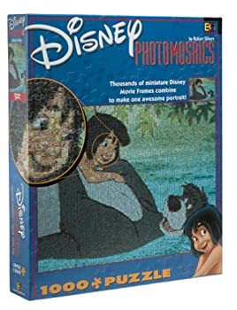 【中古】【輸入品・未使用】Disney Photomosaic The Jungle Book Jigsaw Puzzle 1026pc [並行輸入品]画像