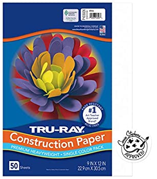 【中古】【39shop】【輸入品・未使用】[トルゥーレイ]Tru-Ray★Construction Paper 9X12 White 50 Sheets 103026 [並行輸入品]（新古品）｜アトリエ絵利奈