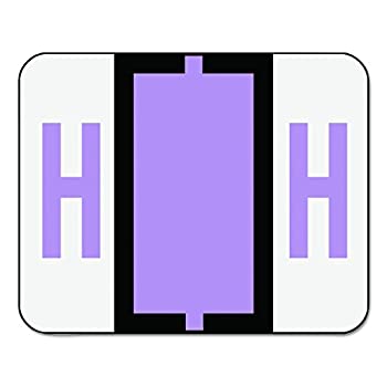 【中古】【輸入品・未使用】A-Z Color-Coded Bar-Style End Tab Labels Letter H Lavender 500/Roll (並行輸入品)