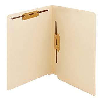 【中古】【輸入品・未使用】Heavyweight Folder Fastener Front/Spine End Tab Letter 11 Pt Manila 50/Box (並行輸入品)