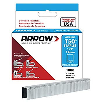 【中古】【輸入品・未使用】Arrow Fastener508SS1Stainless Steel Staple-1/2\