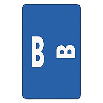 【中古】【輸入品・未使用】Alpha-Z Color-Coded Second Letter Labels Letter B Dark Blue 100/Pack (並行輸入品)