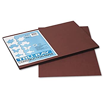 【中古】【輸入品・未使用】Tru-Ray Construction Paper 76 lbs. 12 x 18 Dark Brown 50 Sheets/Pack (並行輸入品)