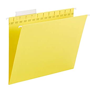 【中古】【39shop】【輸入品・未使用】Tuff★Hanging Folder with Easy Slide Tab Letter Yellow 18/Pack (並行輸入品)(新古品)|アトリエ絵利奈