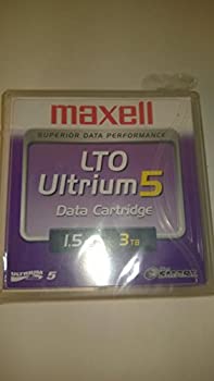 【中古】【インポート品・未当て嵌める】1/2\" Ultrium LTO-5 Cartridge 2776フィート 1.5肺結核 Native/3.0肺結核 Compressed Capacity [並行輸入品]"
