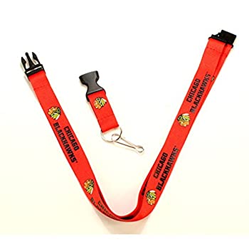 【中古】【輸入品・未使用】(Chicago Blackhawks) - NHL Team Colour Lanyard