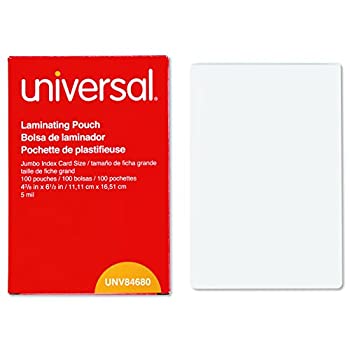 【中古】【輸入品・未使用】Clear Laminating Pouches 5 mil 4 3/8 x 6 1/2 Photo Size 100/Box (並行輸入品)