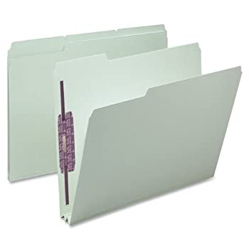 【中古】【輸入品・未使用】Two Inch Expansion Fastener Folder 1/3 Top Tab Letter Gray Green 25/Box (並行輸入品)