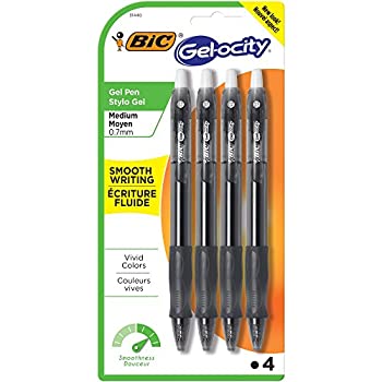 【中古】【輸入品・未使用】BIC Velocity Gel Retractable Pen Refillable Medium Point (0.7 mm) Black 24 Pens ペン (並行輸入品)
