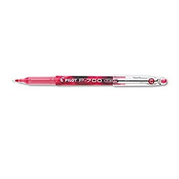 【中古】【輸入品・未使用】P-700 Gel Roller Ball Stick Pen Needle Point Red Ink 0.7mm Fine Dozen (並行輸入品) 12,008円