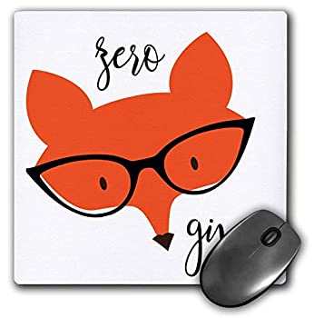 【中古】【輸入品・未使用】3dRose Mouse Pad Zero Fox Given - 8 by 8-Inches (mp_270952_1) [並行輸入品]画像