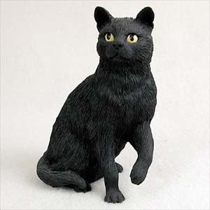 【中古】【39shop】【輸入品・未使用】Shorthair★Black Cat Figurine by Conversation Concepts [並行輸入品]（新古品）｜アトリエ絵利奈