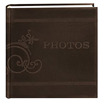 【中古】【輸入品・未使用】Embroidered Scroll Leatherette Photo Album 8\