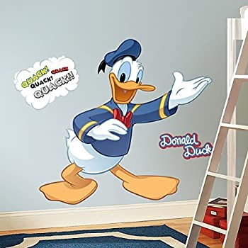 【中古】【輸入品・未使用】Roommates Rmk1512Gm Donald Duck Peel And Stick Giant Wall Decal [並行輸入品]画像