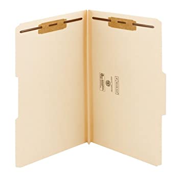 【中古】【輸入品・未使用】1 1/2 Inch Expansion Folders Two Fasteners 1/3 Top Tab Legal Manila 50/Box (並行輸入品)