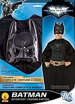 【中古】【輸入品・未使用】Batman: The Dark Knight Rises: Action Suit with Cape and Mask (Black) [並行輸入品]画像