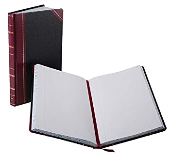 【中古】【インポート品・未当て嵌める】Record/Account Book Black/Red Cover 300 Pages 14 1/8 x 8 5/8 (並行輸入品)