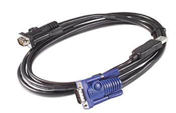 【中古】【輸入品・未使用】APC KVM USB Cable - 6ft (1.8m) AP5253 [並行輸入品]