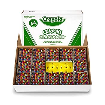 【中古】【輸入品・未使用】Classpack Regular Crayons Assorted 13 Caddies 832/Box (並行輸入品)