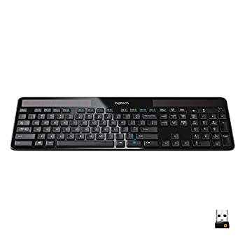 【中古】【インポート品・未当てはめる】K750 Wireless Solar Keyboard 2.4 GHz/30 フィート Black (並行輸入品)