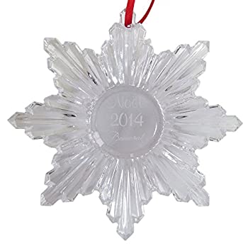 楽天市場】バカラ Baccarat オーナメント ノエル スノーフレーク 2014
