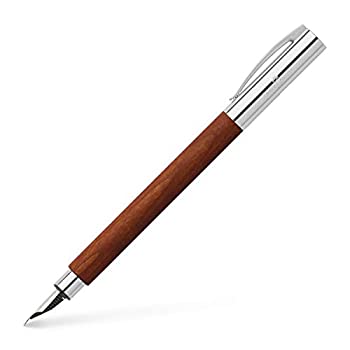 【中古】【輸入品・未使用】Faber-Castell Ambition Pearwood Brown Fountain Pen 万年筆 (並行輸入品)