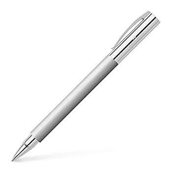 【中古】【輸入品・未使用】Faber-Castell Ambition Stainless Steel Rollerball ローラーボールペン (並行輸入品)