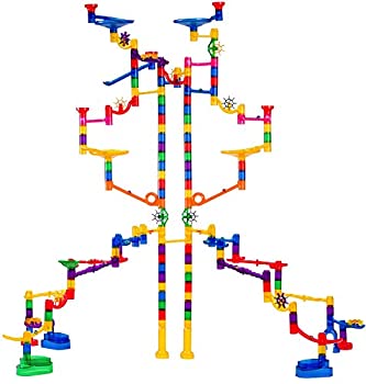 中古 輸入威信 未役だてる未開封 Marble Genius Marble Run Extreme Set 145 Complete Pieces Free Instruction App 125 Translucent Marbulous Pieces Glass Marbles Pghintheround Com