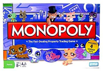 中古 輸入品 未使用未開封 Monopoly Littlest Pet Shop 並行輸入品 Abramsfinancial Ca