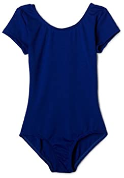 【中古】【輸入品・未使用】Capezio Girls 'チームBasic半袖レオタード US サイズ: S カラー: ブルー