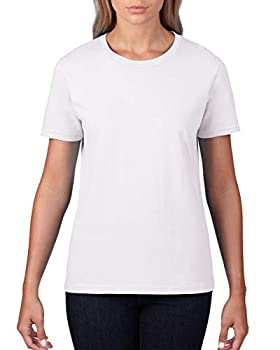 【中古】【39shop】【輸入品・未使用】Anvil★レディース リングスパンコットン ファッションフィットTシャツ XL ホワイト(新古品)|アトリエ絵利奈