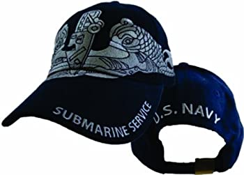 【中古】【39shop】【輸入品・未使用】米国海軍潜水艦サービス登録キャップ、ブルー、フリーサイズ（新古品）｜アトリエ絵利奈