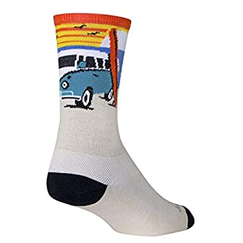 【中古】【輸入品・未使用】SockGuy、Daze、クルーソックス、スポーティでスタイリッシュ、6インチ - S/M