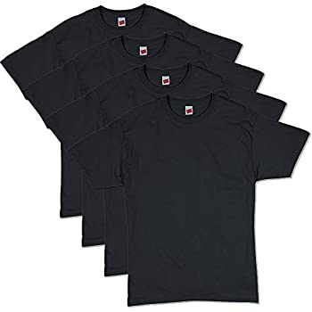 【中古】【39shop】【輸入品・未使用】Hanes★メンズ コンフォートソフト 半袖Tシャツ (4枚組) US サイズ: Small カラー: ブラック(新古品)|アトリエ絵利奈