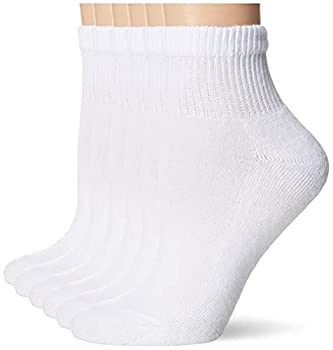 【中古】【輸入品・未使用】Hanes アルティメットレディースアンクルソックス 6足パック US サイズ: Shoe Size: 5-9 カラー: ホワイト