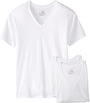 【中古】【輸入品・未使用】(ヘインズ) Hanes メンズ VネックTシャツ 3枚パック US サイズ: Medium カラー: ホワイト