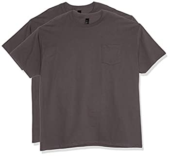 【中古】【輸入品・未使用】ヘインズメンズ半袖ポケットbeefy-T2枚パック US サイズ: XX-Large カラー: グレイ