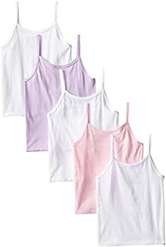 【中古】【輸入品・未使用】ヘインズ 女の子用キャミソール 5枚セットは、色が異なる場合があります US サイズ: X-Large カラー: ホワイト