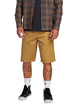 【中古】【輸入品・未使用】Volcom メンズ Frickin チノショーツ US サイズ: 28 カラー: グレイ