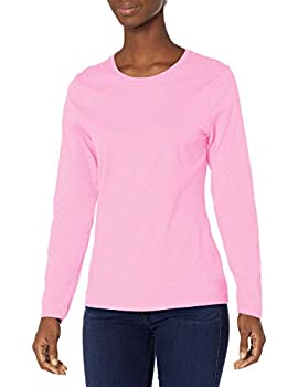【中古】【39shop】【輸入品・未使用】(ヘインズ)★Hanes レディース長袖Tシャツ US サイズ: Small カラー: ピンク（新古品）｜アトリエ絵利奈