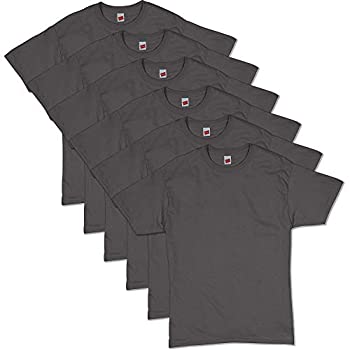 【中古】【輸入品・未使用】Hanes メンズ ComfortSoft Tシャツ (6着パック) US サイズ: L カラー: グレイ