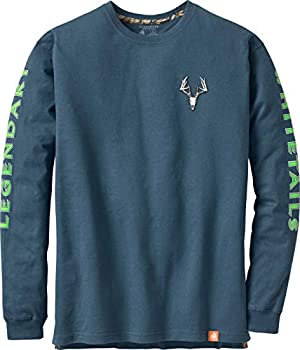 【中古】【39shop】【輸入品・未使用】Legendary★Whitetails メンズ ノンタイピックシリーズ 長袖Tシャツ XX-Large グレー(新古品)|アトリエ絵利奈