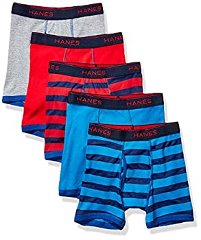 【中古】【インポート品・未当て嵌める】Hanes (ヘインズ) ボーイズ コンフォート フレックス填まる 運動競技 リンガー ボクサーブリーフ US 大きさ: X-Large